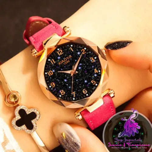 Rose Gold Luxury Quartz Watch