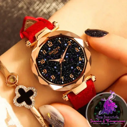 Rose Gold Luxury Quartz Watch