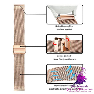 Magnetic Milanese Watch Strap