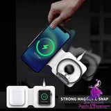 Magnetic Suction Wireless Charger for Phone and Watch