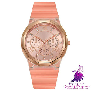 Makaron Ins Silicone Fashion Watch