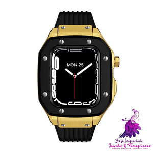 Zinc Alloy Mechanical Watch with Protective Cover