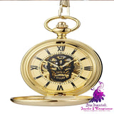 Retro Mechanical Pocket Watch