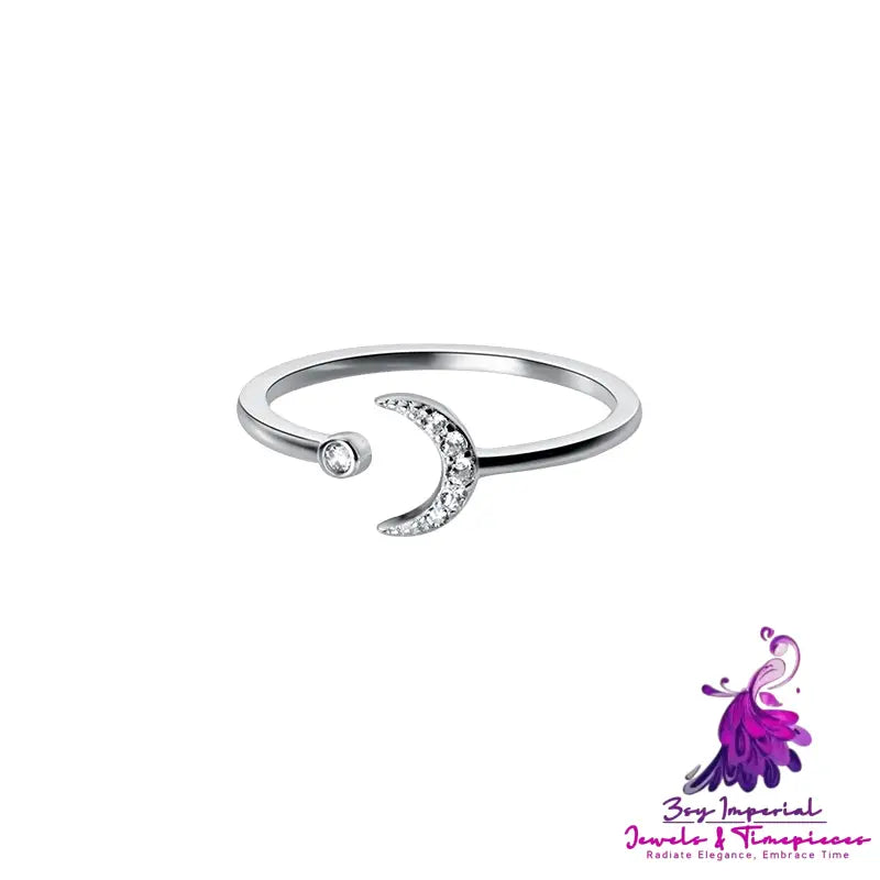 Meniscus Hand Fashion Ring for Women