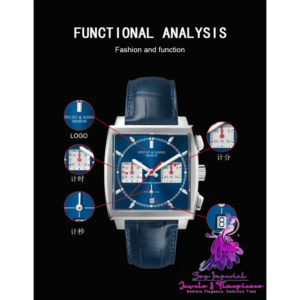 Trendy Motorcycle Multifunctional Watch