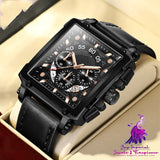 Multifunction Square Watch