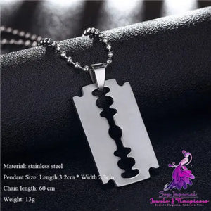 Men’s Steel Necklace