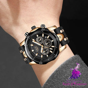 Men’s Personality Case Quartz Watch