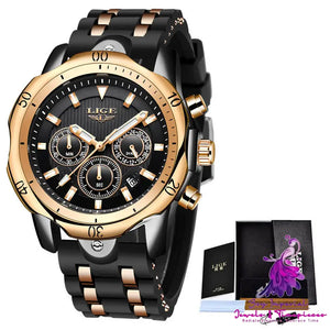 Men’s Personality Case Quartz Watch