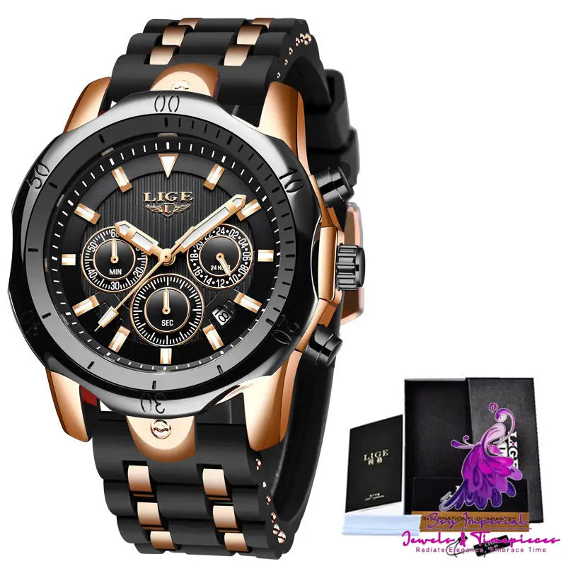 Men’s Personality Case Quartz Watch