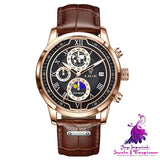 Men’s Moon Phase Quartz Watch