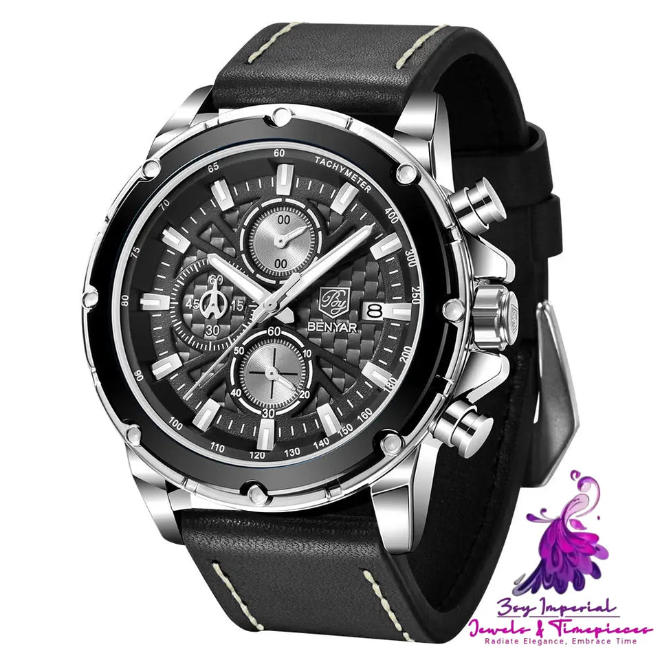 Binya Men’s Multifunction Quartz Watch