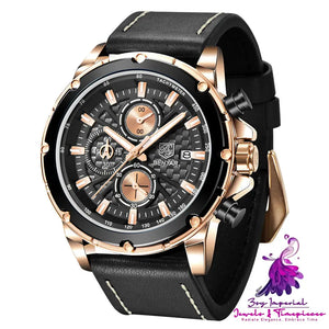 Binya Men’s Multifunction Quartz Watch