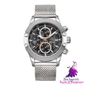 Sports Calendar Quartz Watch for Men