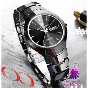 Men’s Tungsten Steel Quartz Watch