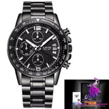 Waterproof Men’s Quartz Watch