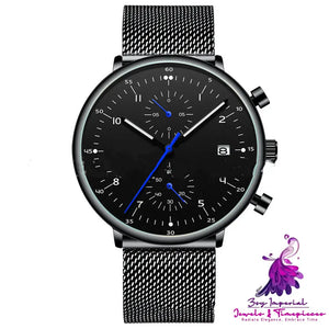 Top Brand Stainless Steel Men’s Watch