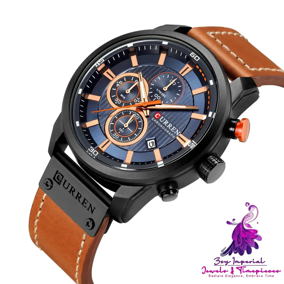 Waterproof Chronograph Men’s Watch