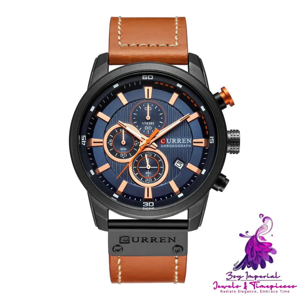 Waterproof Chronograph Men’s Watch