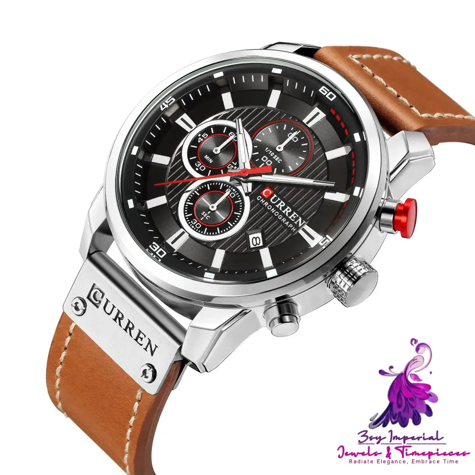 Waterproof Chronograph Men’s Watch