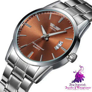 Trendy Men’s Steel Watches