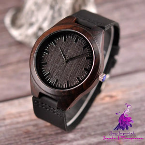 Stylish Wood Men’s Quartz Watches