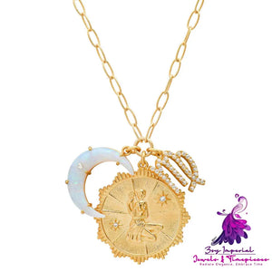 Twelve Constellations Necklace