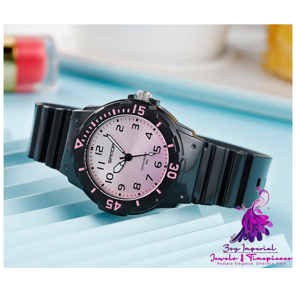 Outdoor Leisure Simple Middle School Watch