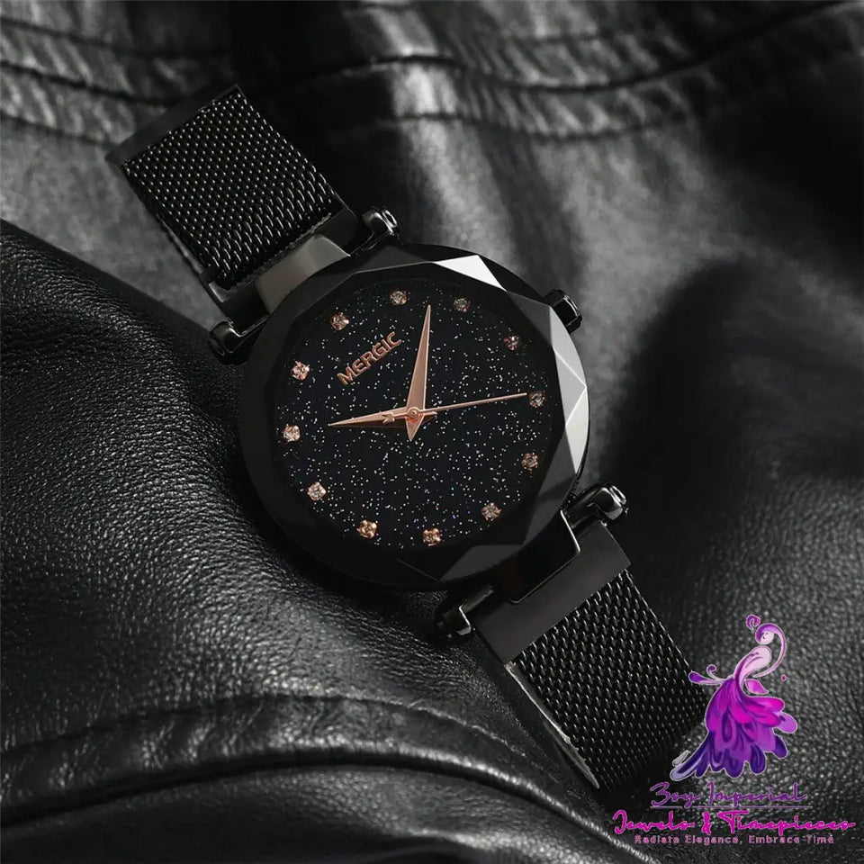 Starry Sky Milan Mesh Belt Watch