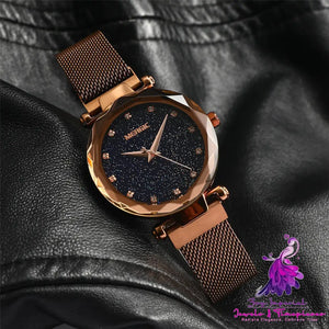 Starry Sky Milan Mesh Belt Watch