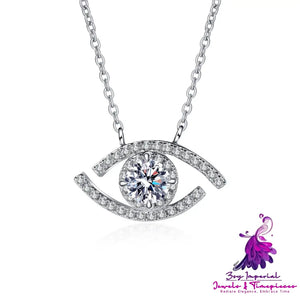 Sterling Silver Moissanite Necklace