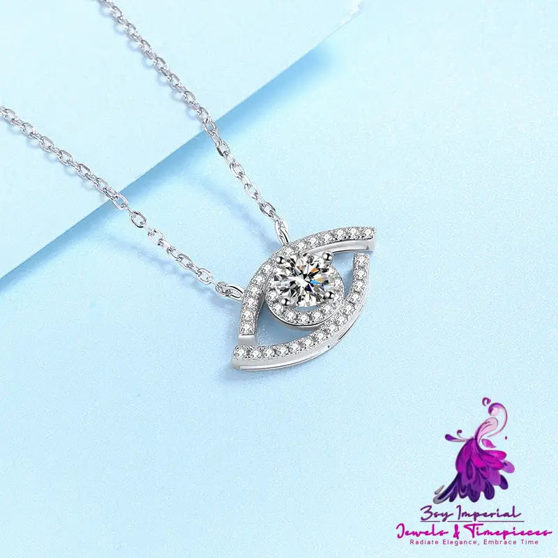 Sterling Silver Moissanite Necklace