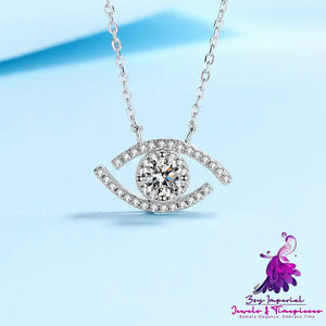 Sterling Silver Moissanite Necklace