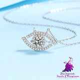 Sterling Silver Moissanite Necklace