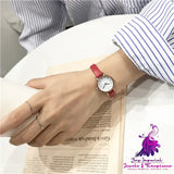 Retro Mori Style Middle School Student Watch