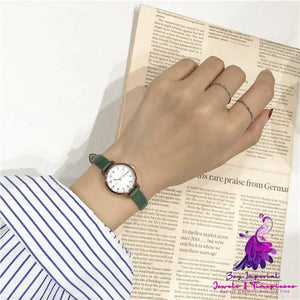 Retro Mori Style Middle School Student Watch