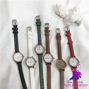 Retro Mori Style Middle School Student Watch