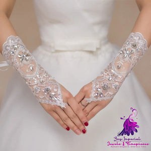 Mother Wedding Dress Gloves