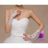 Mother Wedding Dress Gloves