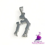 Titanium Steel Pendant Mother’s Day Necklace Is Fashionable