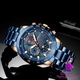 Stainless Steel Multi-Function Watch