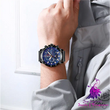 Stainless Steel Multi-Function Watch