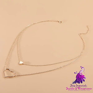 Multilayer Chain Pendant Necklace