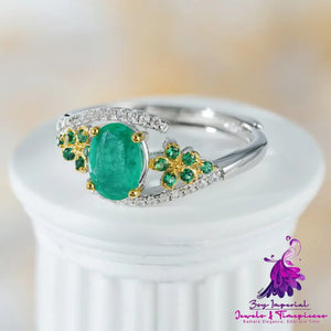 Natural Emerald Ring