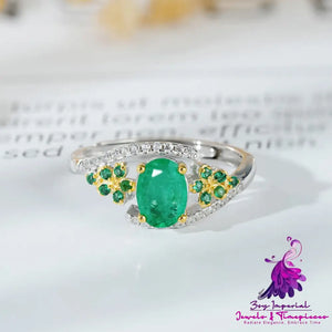 Natural Emerald Ring