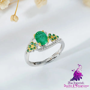 Natural Emerald Ring