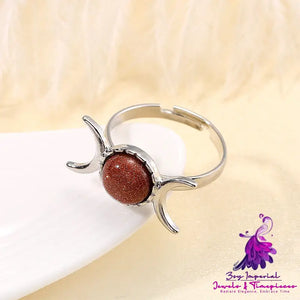 Vintage Natural Stone Ring