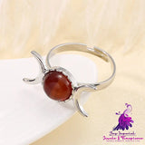 Vintage Natural Stone Ring