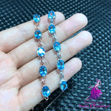 Natural Topaz Gemstone Bracelet