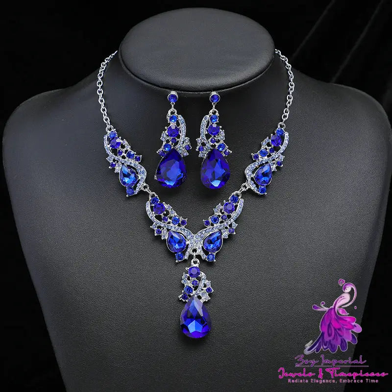 Two Piece Necklace Earring Set